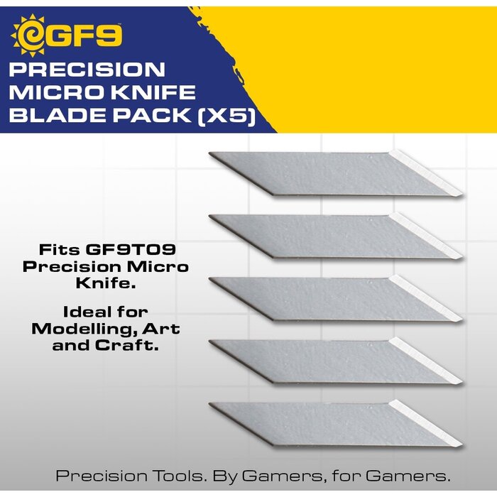 Precision Micro Knife Blade Pack
