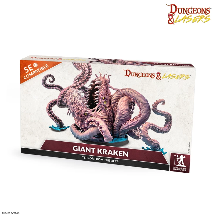 Giant Kraken Terror From The Deep